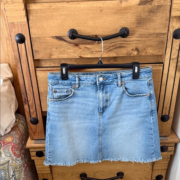 LOFT Dresses & Skirts - LOFT Light Blue Denim Mini Skirt